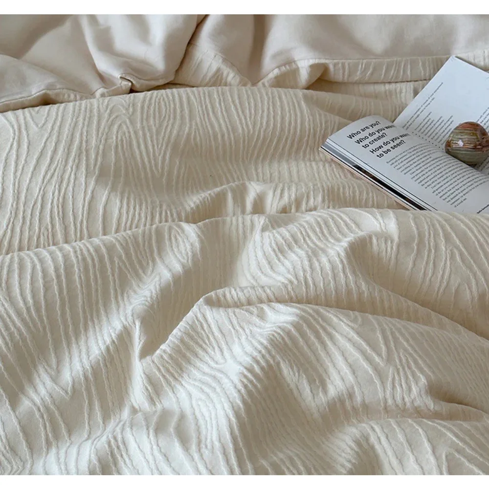 LULLABUY Premium Timber Weave King Bedding Set